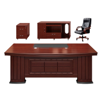 晨磊 老板桌 1.6米+椅 套