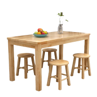 悦兴诚单桌120*60*75cm加四椅套