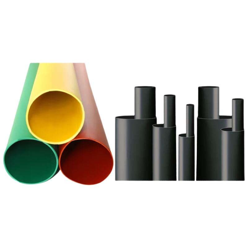 沃尔 woer 热缩管10KV高压绝缘阻燃铜排母线连续套管 Φ65mm 红 黄 绿 黑(25米/卷)