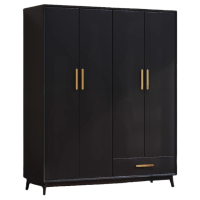 悦兴诚木质衣柜四门台