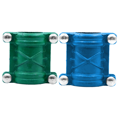 云型巨 哈夫节 抢修节堵漏器铸铁PE管抢修器补漏卡抱箍水管堵漏器 单位:个