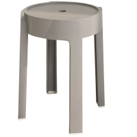 班龙塑料凳子灰色把