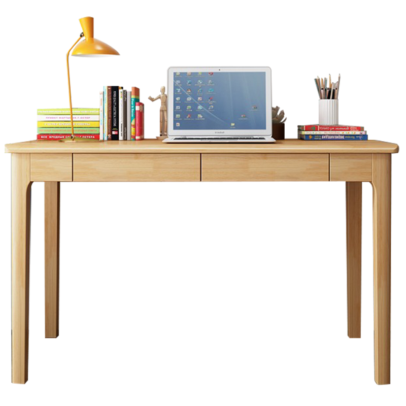 班龙学习桌120*55cm原木色张
