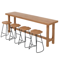 豫龙都吧台桌 四椅套