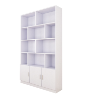 圣承启木质书架长120cm个