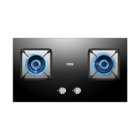 万家乐家用燃气灶C2T1大火力5KW猛火爆炒 7重防爆玻璃面板 快速点火全进风一级能效 天然气 5.0KW猛火爆炒