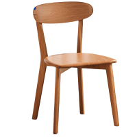 豫龙都 餐椅 实 木 把