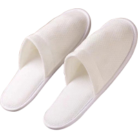 山之只 白边一次性拖鞋 拉毛绒白边 双