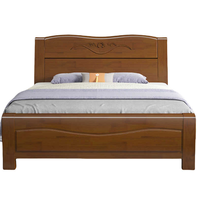 义尊 实木床 1.5m 张