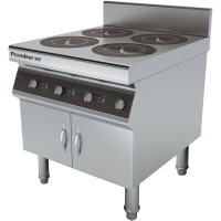 烹巅(Poondear)商用电磁煲仔炉 四头 PD-B300IV-B135 220v 4*3.5kw