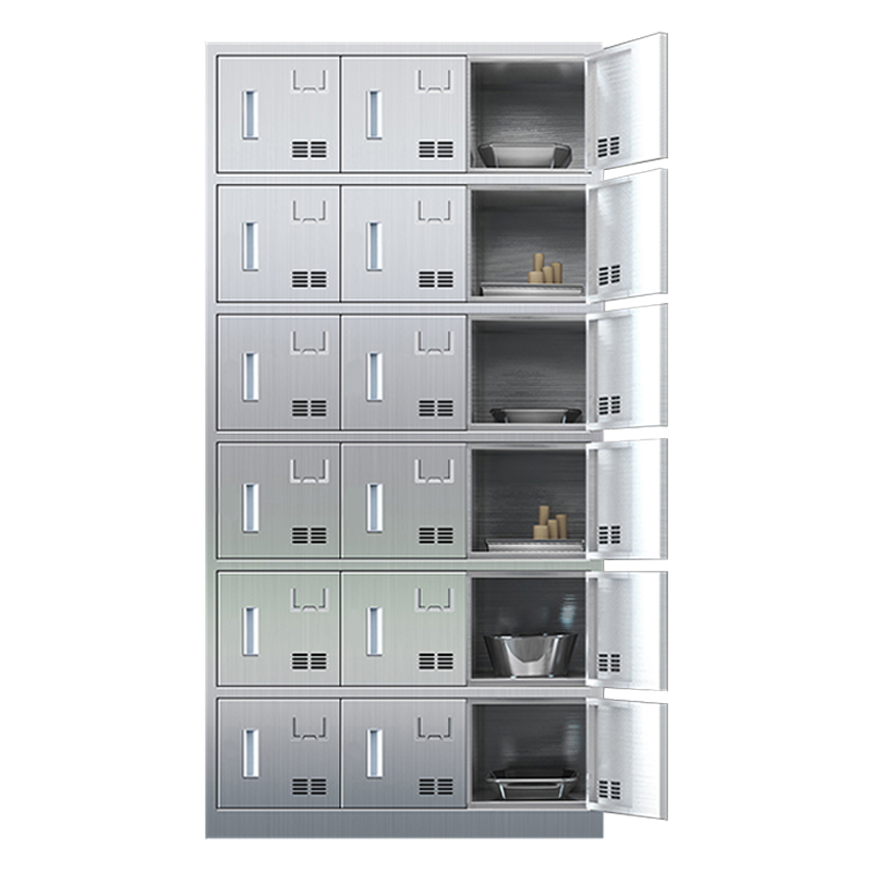 复岚 不锈钢碗柜 18门/台