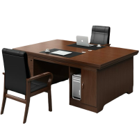 凌美盛 办公桌木皮职员桌 1.6m LM-216/张