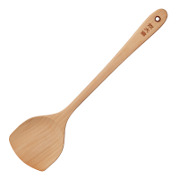 炊大皇圆头无漆榉木锅铲三件套