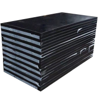 铁工邦 加厚橡胶板耐磨减震橡胶块 15mm(1米*1米)张