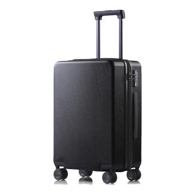 麒霁拉杆箱旅行箱 黑色26英寸拉链款9201E