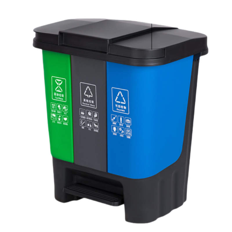 桃锦堂分类垃圾桶40L个
