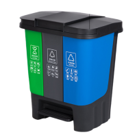 桃锦堂分类垃圾桶40L个