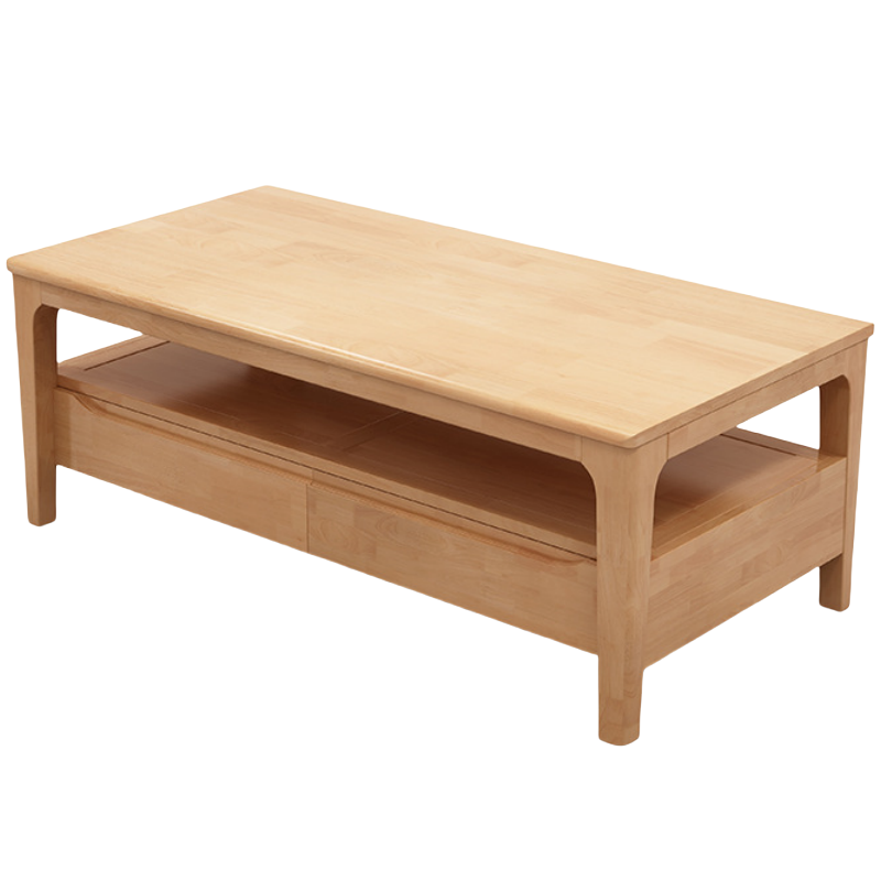 义尊实木茶几120*60*45cm张