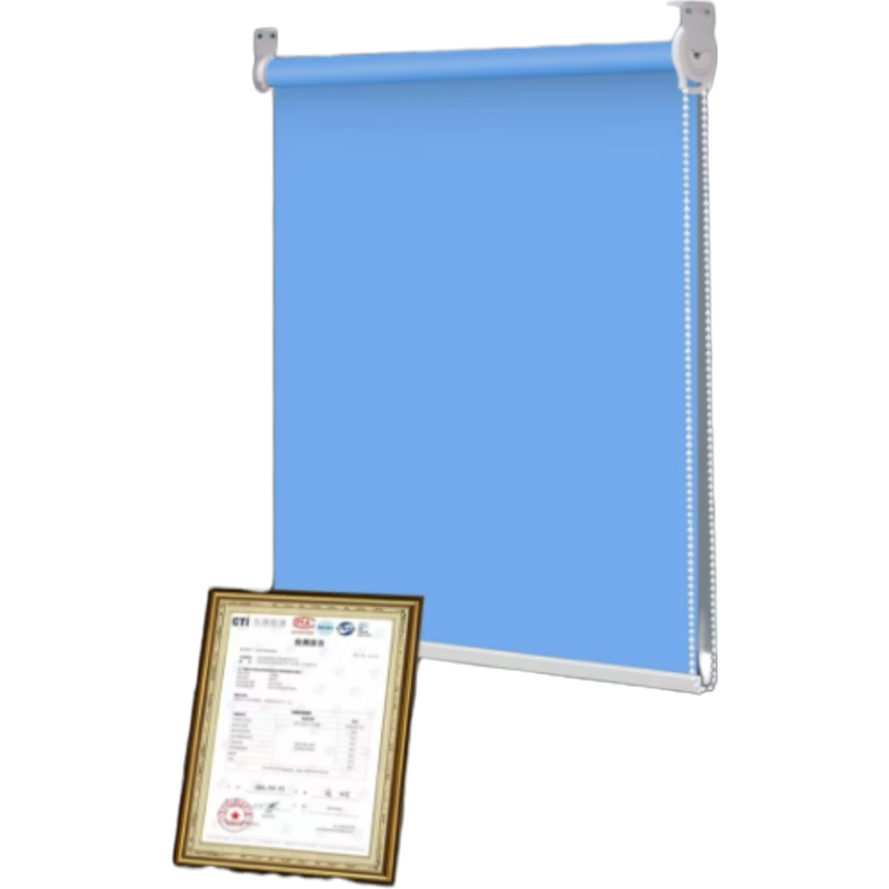 美达卷式窗帘防水防污防风遮阳卷帘定制各种尺寸(青黄董地区)