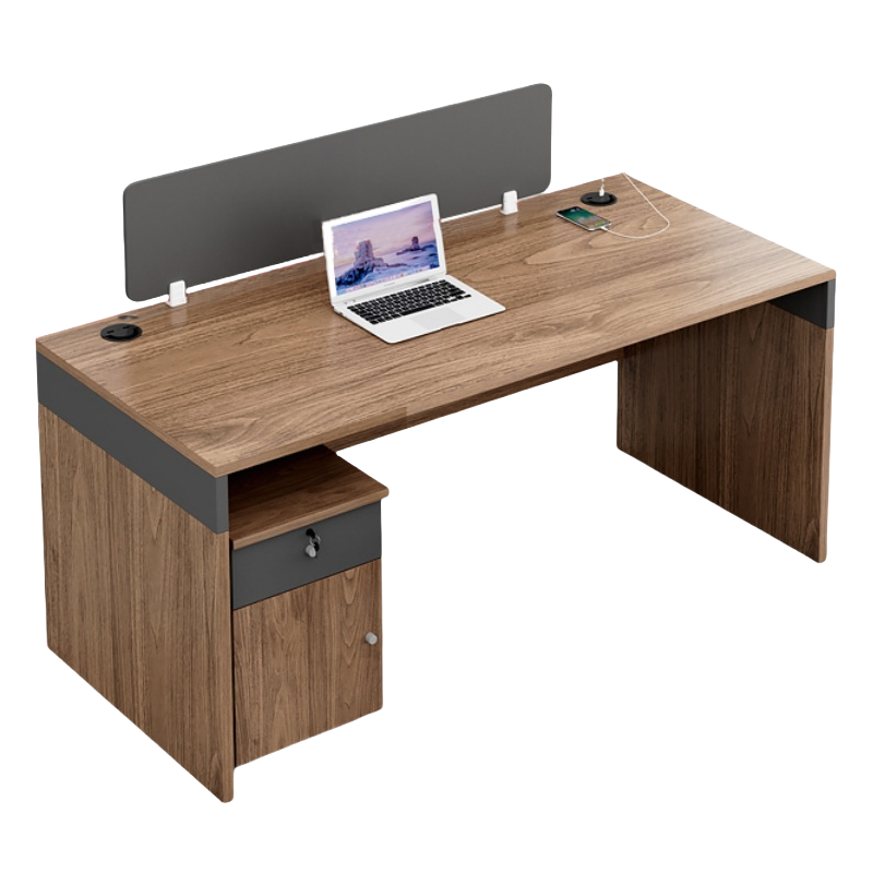 豫龙都 办公桌+柜 单人 套