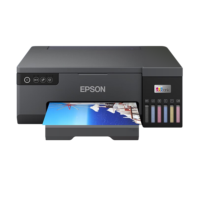 爱普生L18058彩色A3高清照片打印机大墨仓6色影楼照相馆手机无线