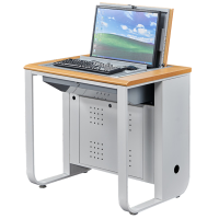 筑亮 翻转电脑桌 单人黄榉色 张