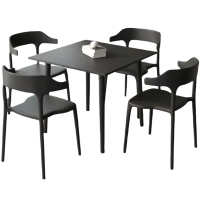 豫龙都餐 桌 一桌四椅套