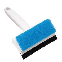 山之只 刮水双面玻璃刷 蓝白 把