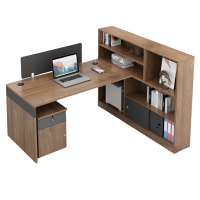 豫龙都 办公桌+柜 1.7m 套