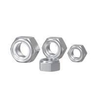 六角锁紧螺母GB/T6184 碳钢白锌(强度4.8) M20