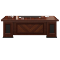 宜掌柜 班台 2.4米大小侧柜 套