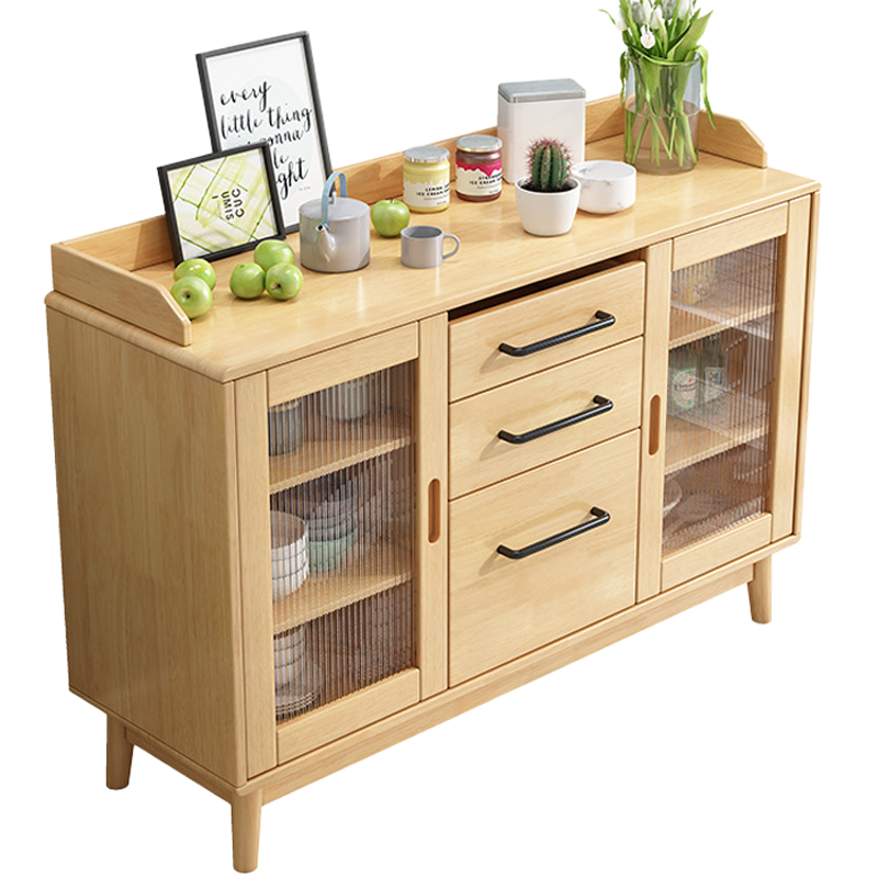 班龙矮柜120cm原木色台