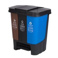 桃锦堂户外垃圾桶40L个