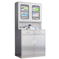 铭思达不锈钢药品柜小号台