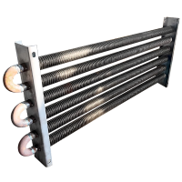 云型巨 弯头翅片管暖气片 散热管蒸汽冷凝管导热管空翅片管烘干房弯头连接 单位:米