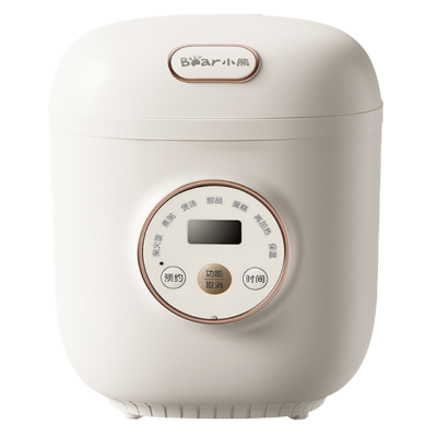 小熊(Bear)电饭煲 家用迷你电饭锅 智能预约定时煲汤多功能 1.2L迷你