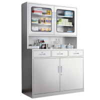 铭思达不锈钢药品柜大号台