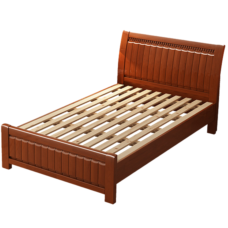 班龙宿舍床136*206*96cm海棠色张