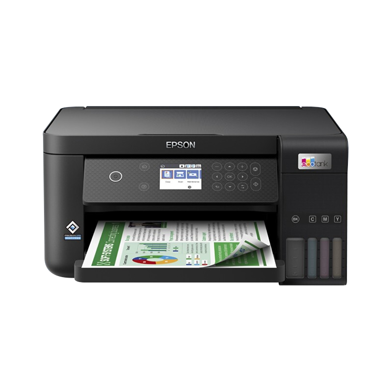 爱普生Epson L6268彩色喷墨多功能打印复印扫描传真一体机照片WiFi自动双面连续复印无边距家用商用