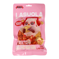 [喇嗦啦]吸吸辣棒72g*12袋辣条 闲零食小吃经典怀旧解馋小零食网红零食 游戏追剧下饭必备组合装12袋/30袋