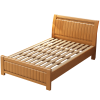 班龙单人床121*206*96cm榉木色张