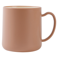 (朱砂红)情侣漱口杯家用卫生间洗漱杯学生宿舍带手柄牙刷杯简约可爱刷牙杯