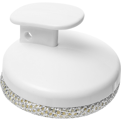 钢丝洗碗布百洁布家用厨房不沾油银丝百洁布清洁布不锈钢洗碗布手柄洗碗刷