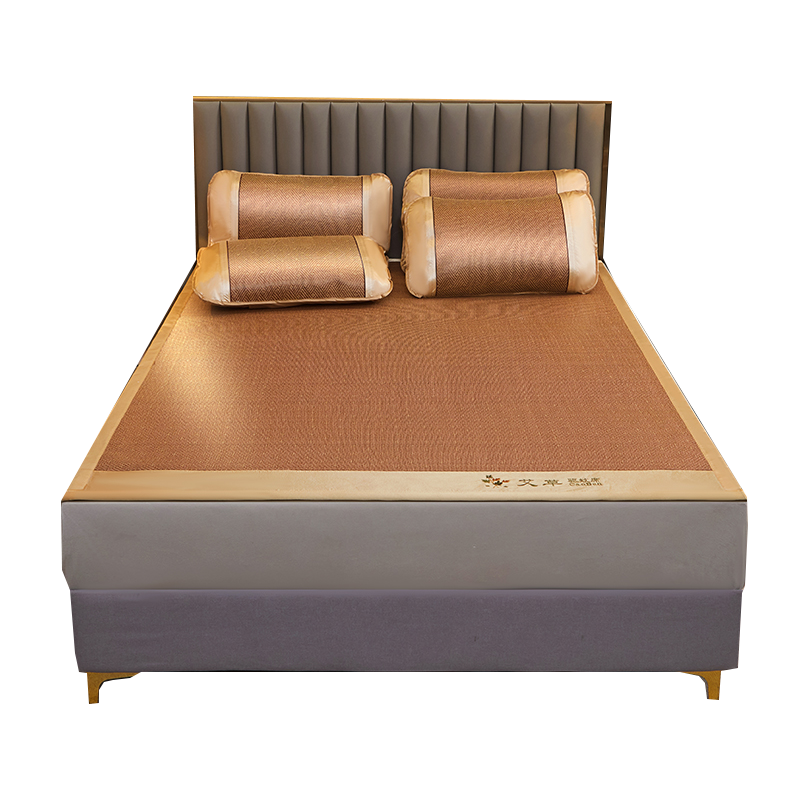 康绿家 双面刺绣艾草凉席三件套 KLJ-211 套