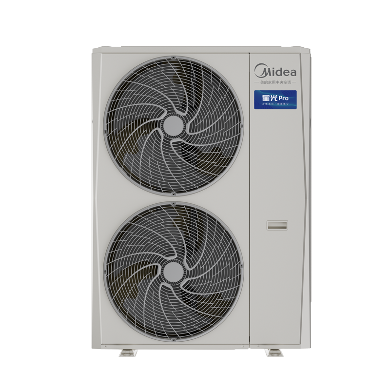 美的(Midea)星光pro(带水泵)5匹一拖三智能全直流变频家用中央空调多联机MDS-120W-E01-XGpro