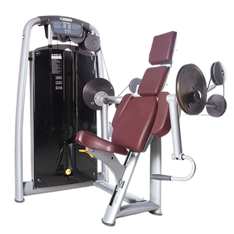 韦步wellBu6013商用坐姿肱二头肌练习机坐式手臂弯举屈臂训练健身房