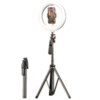 直播支架三脚架 TF-911SW-20A/B 2.1米 双机位+补光灯+遥控器 单位:1套