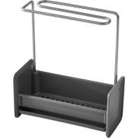 厨房家用海绵沥水架钢丝球洗碗布抹布收纳肥皂清洁球置物架沥水架免打孔