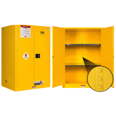 鑫木樽防爆柜110加仑黄色台