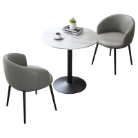 豫龙都 休闲桌椅 一桌二椅 套